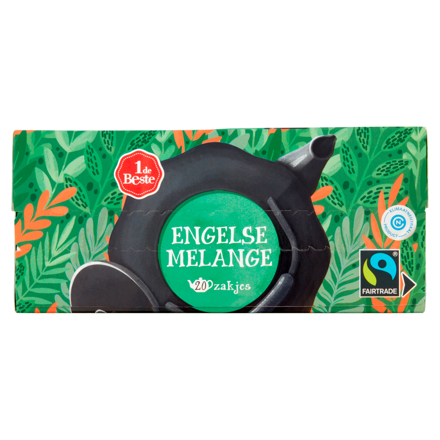 1 de Beste Zwarte thee engelse melange pot 20 zakjes