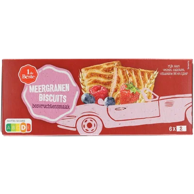 1 de Beste Meergranenbiscuit bosvruchten