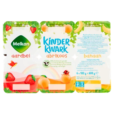 Melkan Toetiemonster kinderkwark