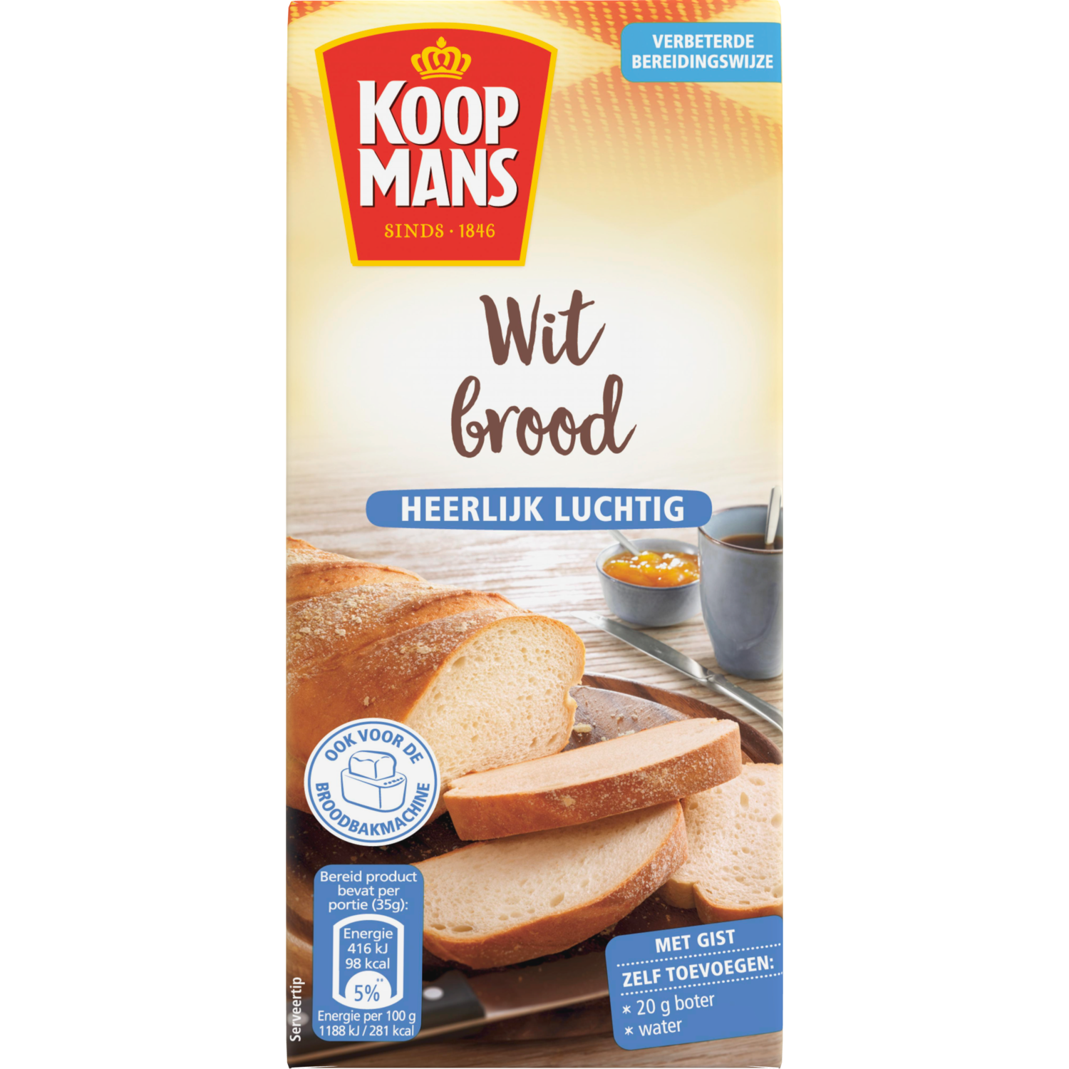 Koopmans Witbrood mix