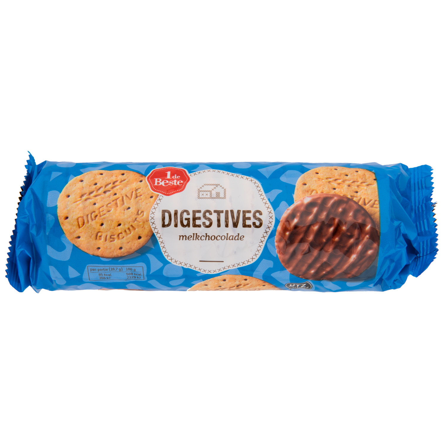 1 de Beste Digestive melkchocolade
