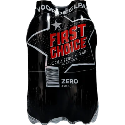First Choice Cola zero sugar
