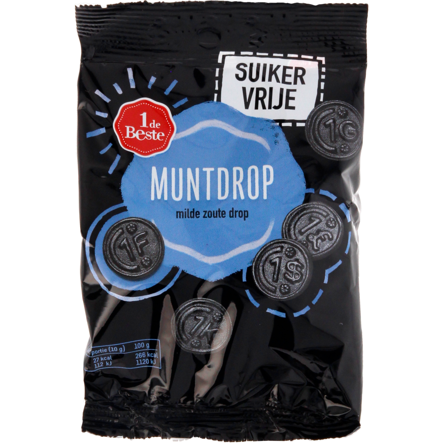 1 de Beste Muntdrop suikervrij