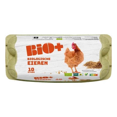 Bio+ Biologische eieren s/m/l