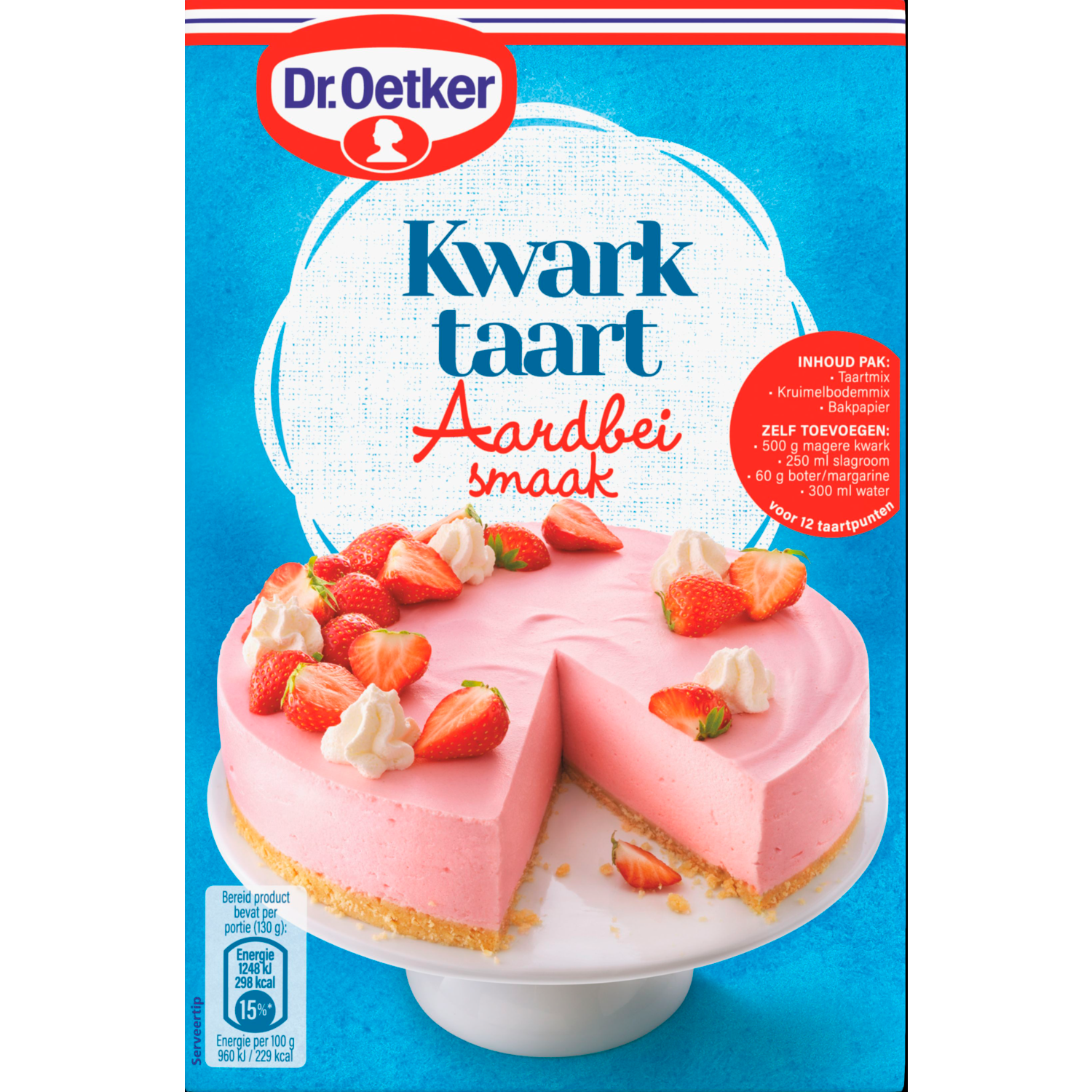 Dr. Oetker Kwarktaart aardbei