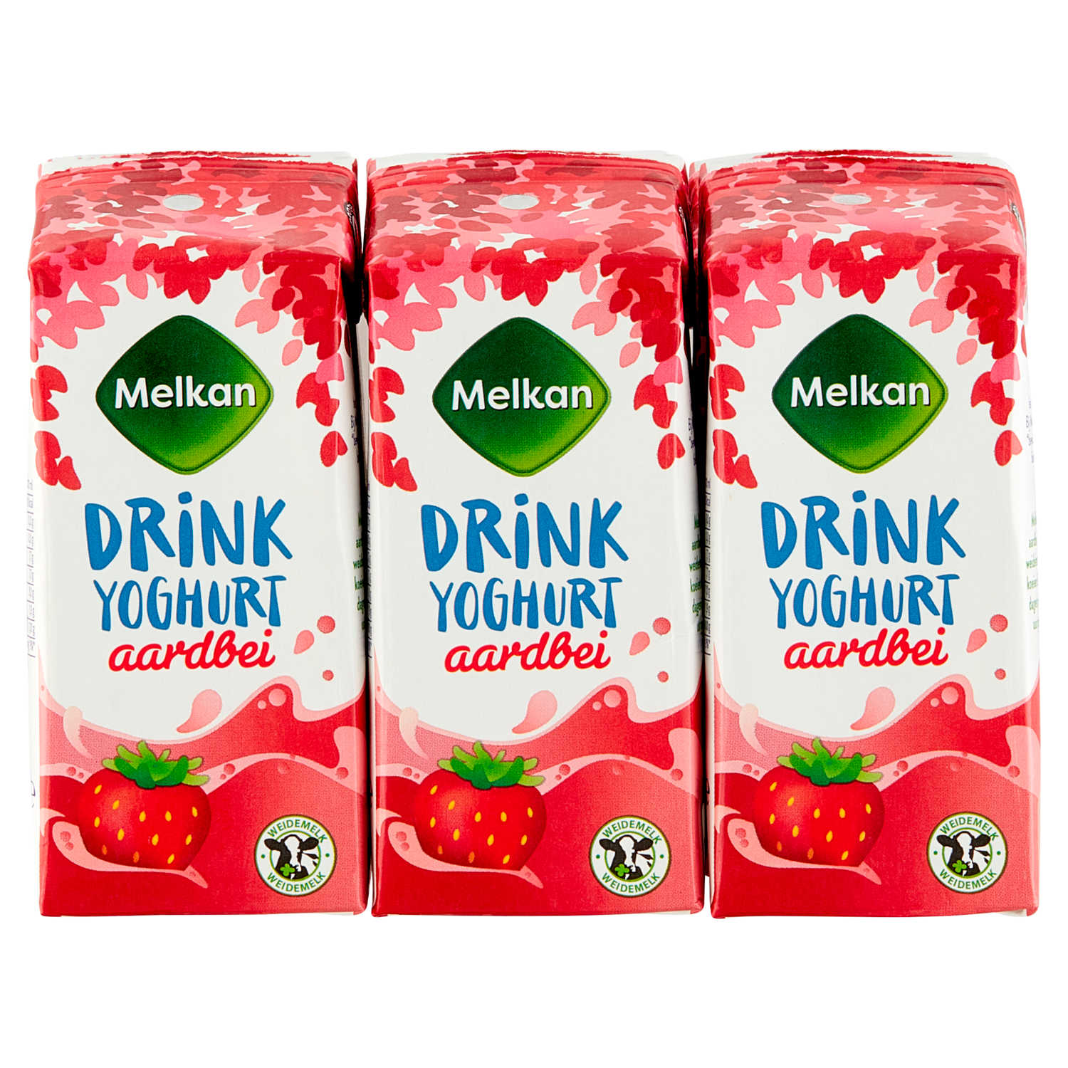 Melkan Drinkyoghurt aardbei