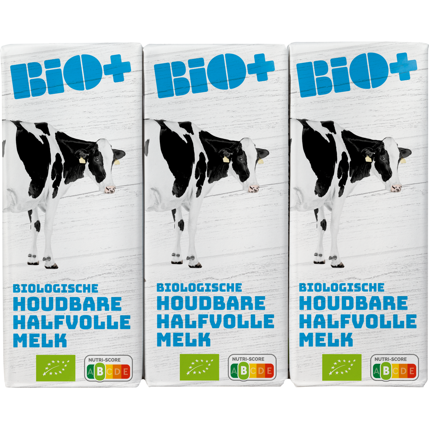 Bio+ Houdbare melk halfvol 3 stuks