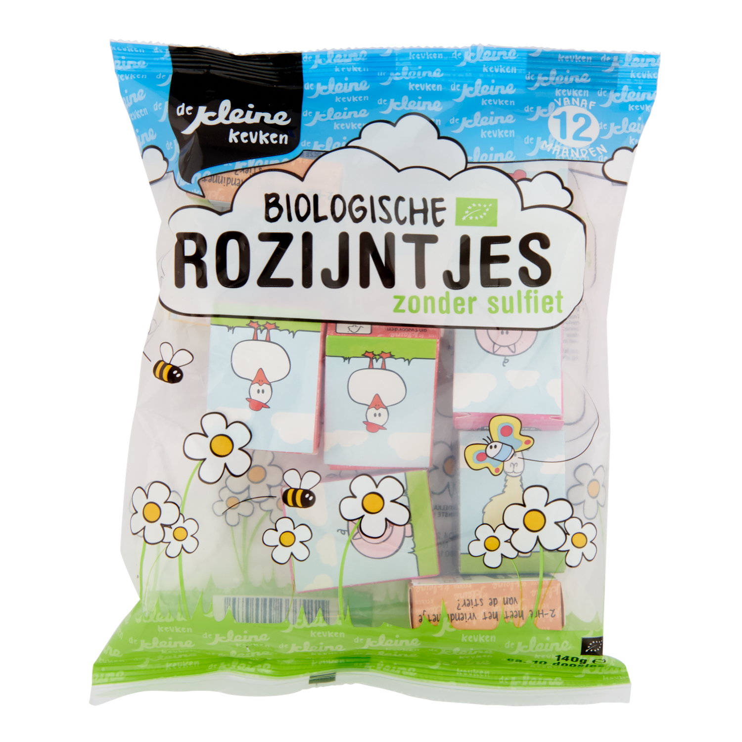 De Kleine Keuken Bio rozijntjes 12 mnd
