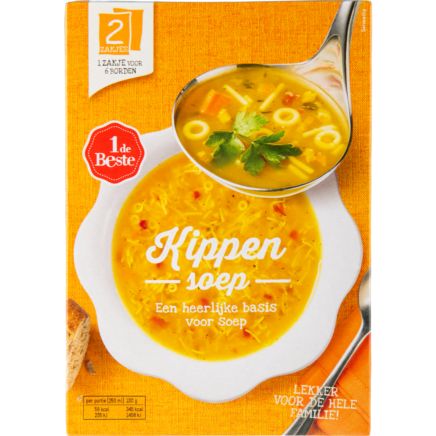 1 de Beste Kippensoep dubbelpak
