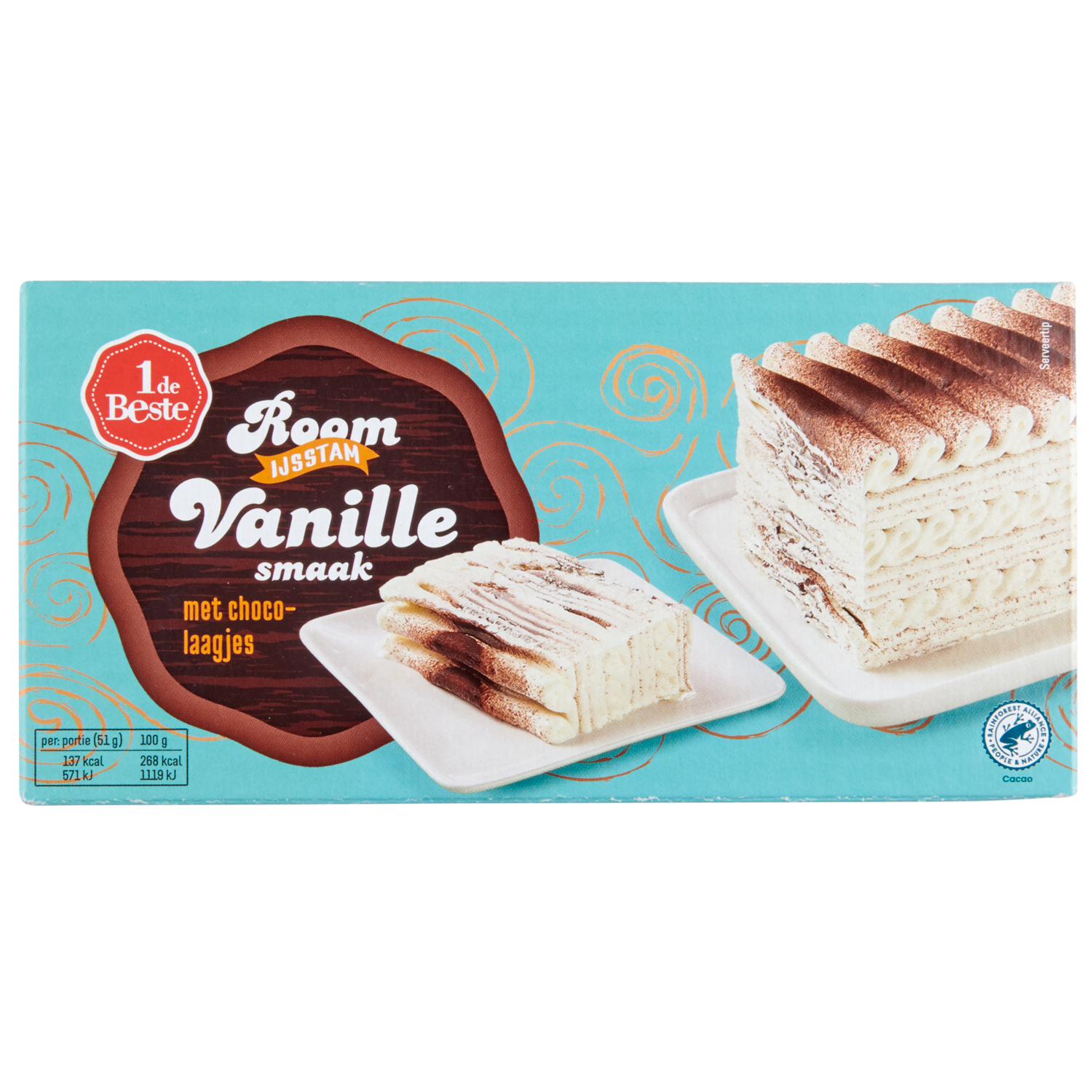 1 de Beste Roomijsstam vanillesmaak