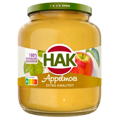 Hak Appelmoes authentiek extra kwaliteit