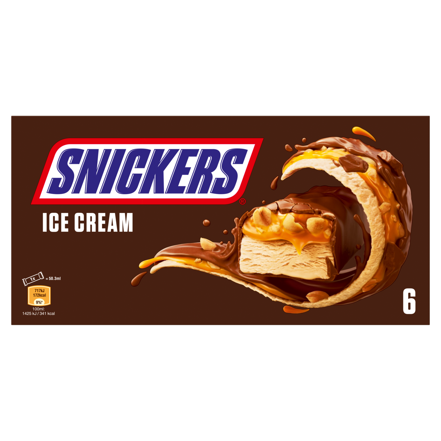 Snickers Icecream 6 stuks