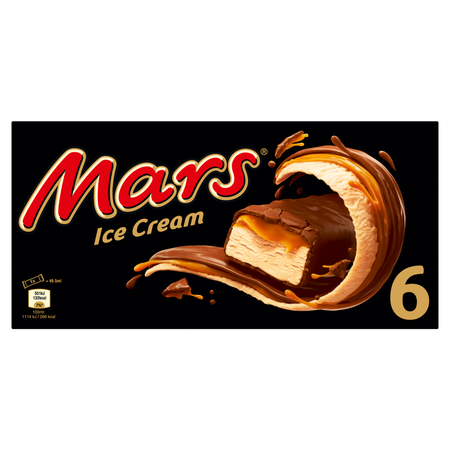 Mars Icecream 6 stuks