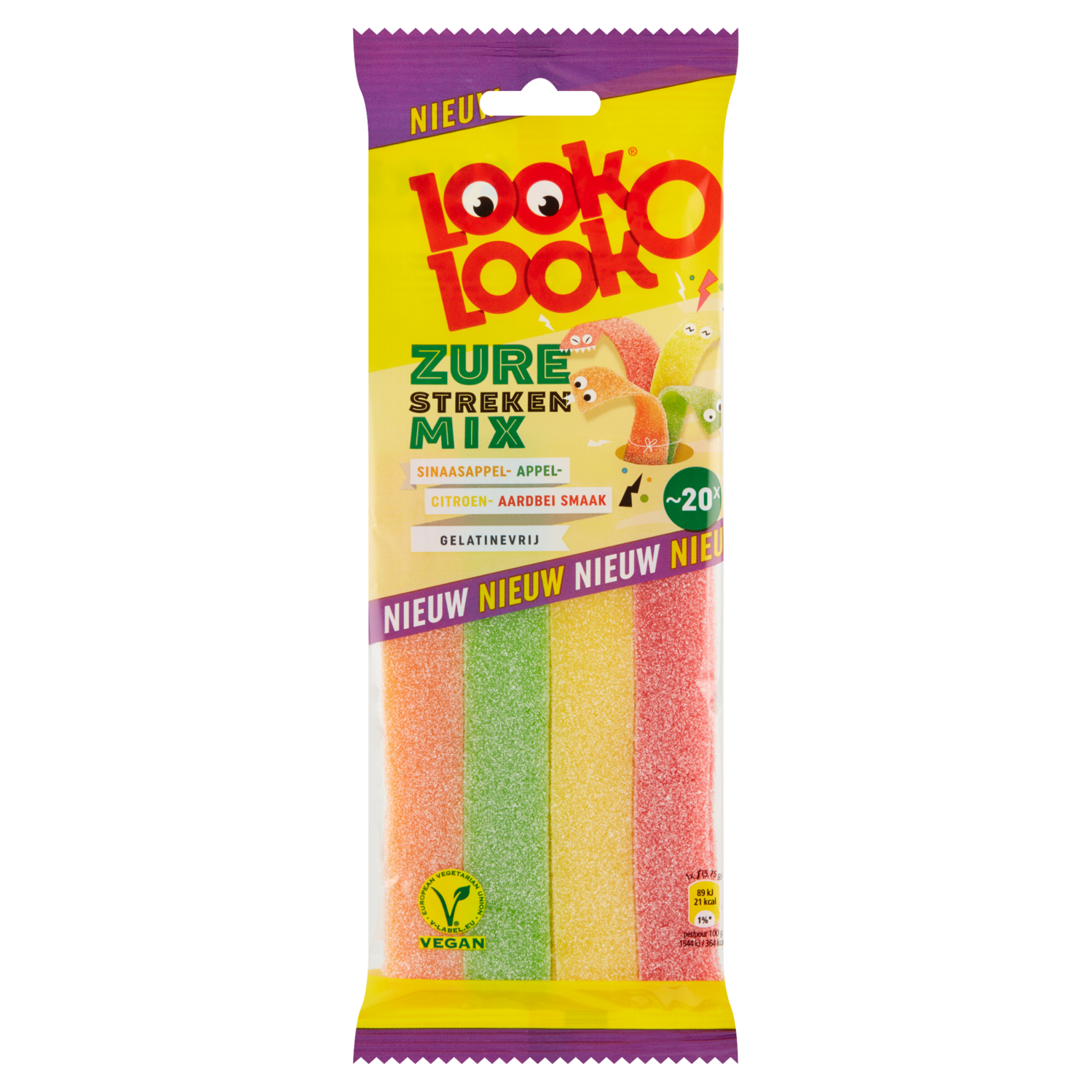 Look O Look Zure streken mix