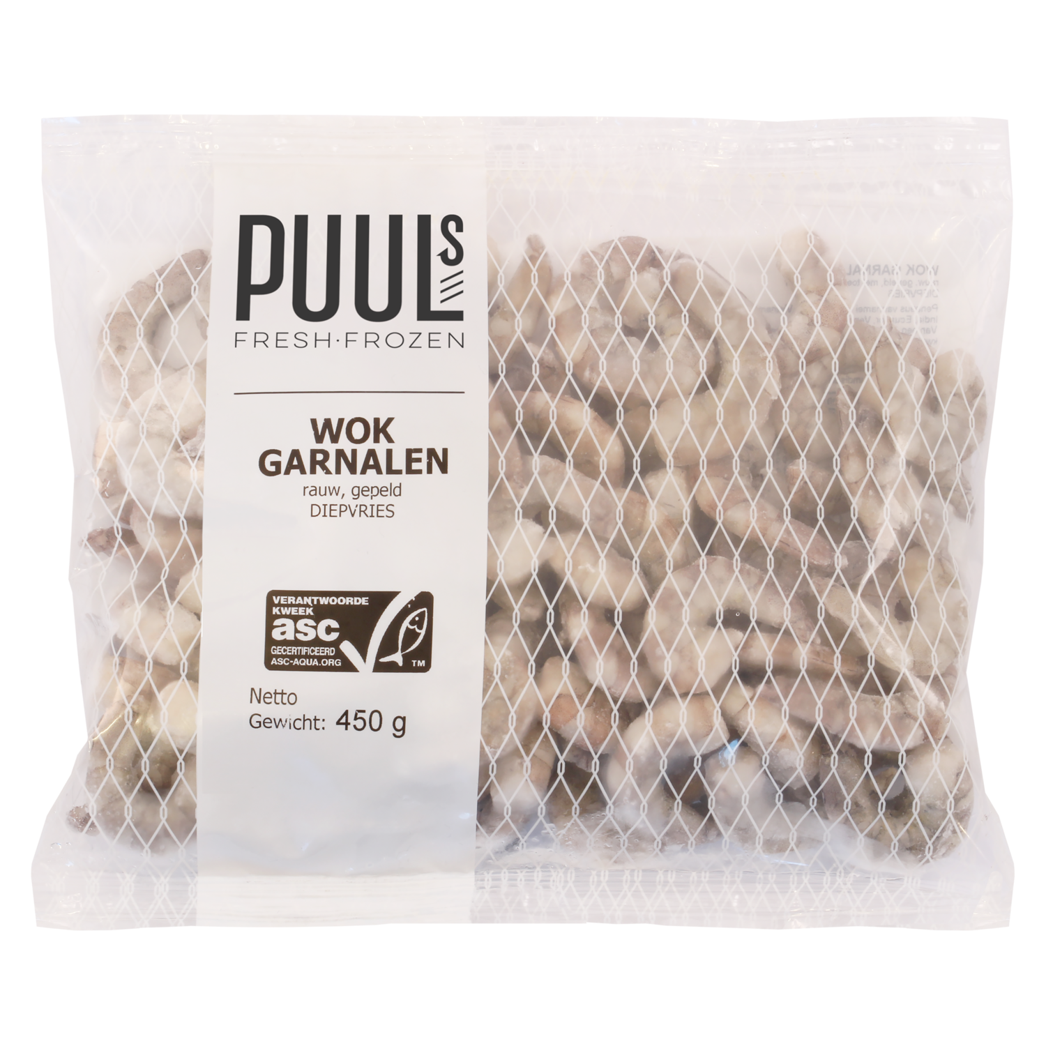 Klaas Puul Wokgarnalen rauw