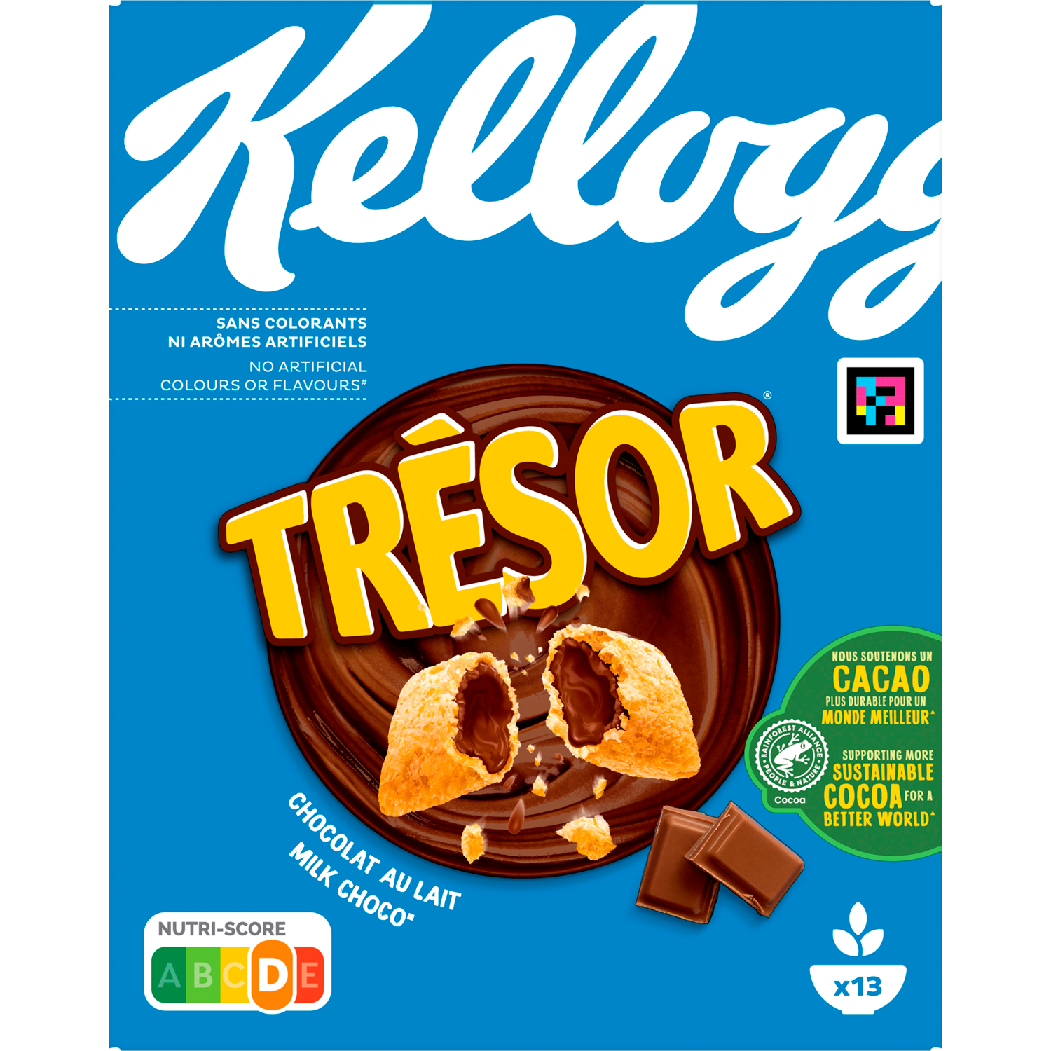 Kelloggs Tresor milk choco