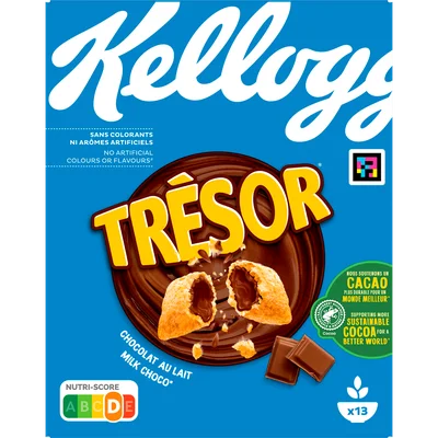 Kelloggs Tresor milk choco