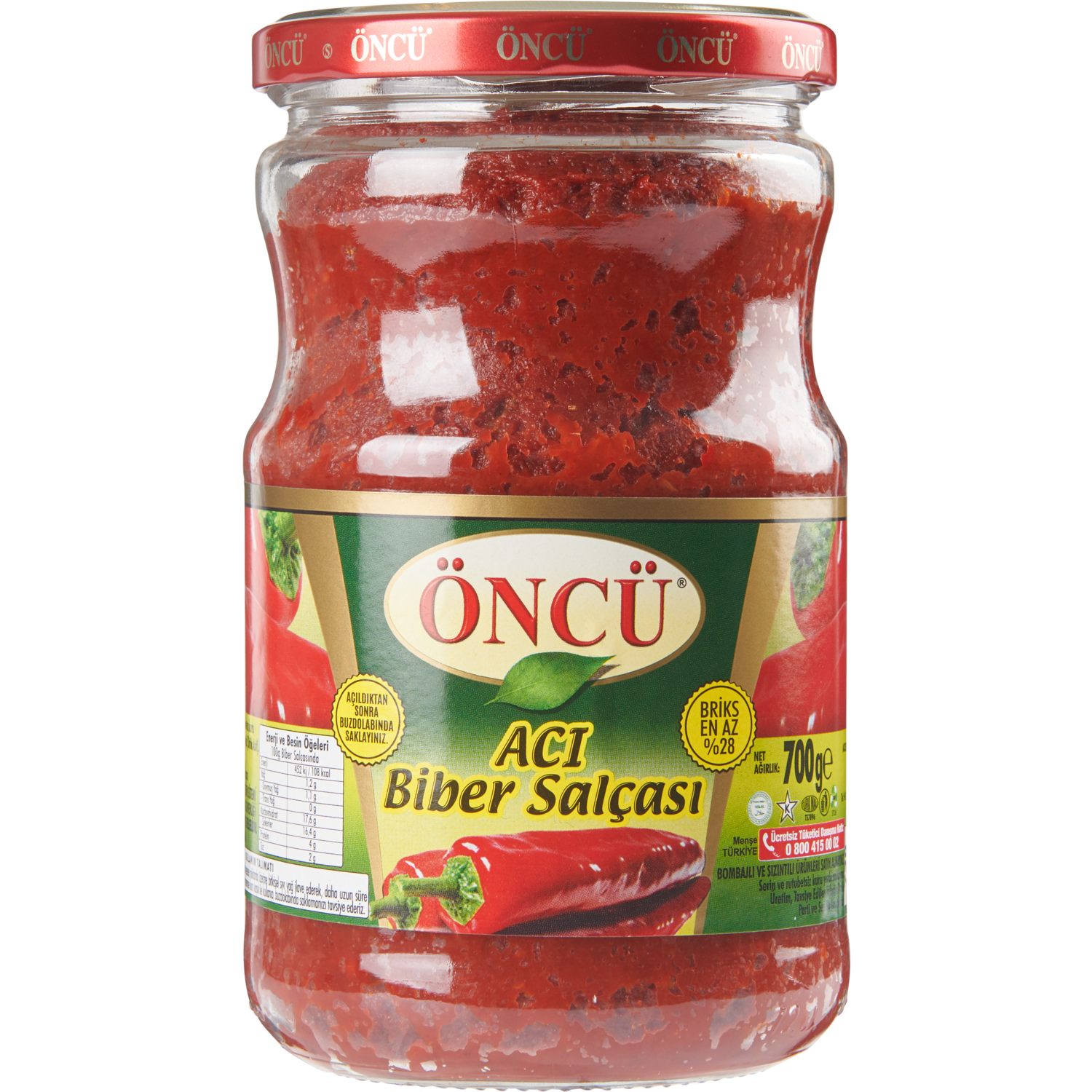 Öncü Puree hete paprika