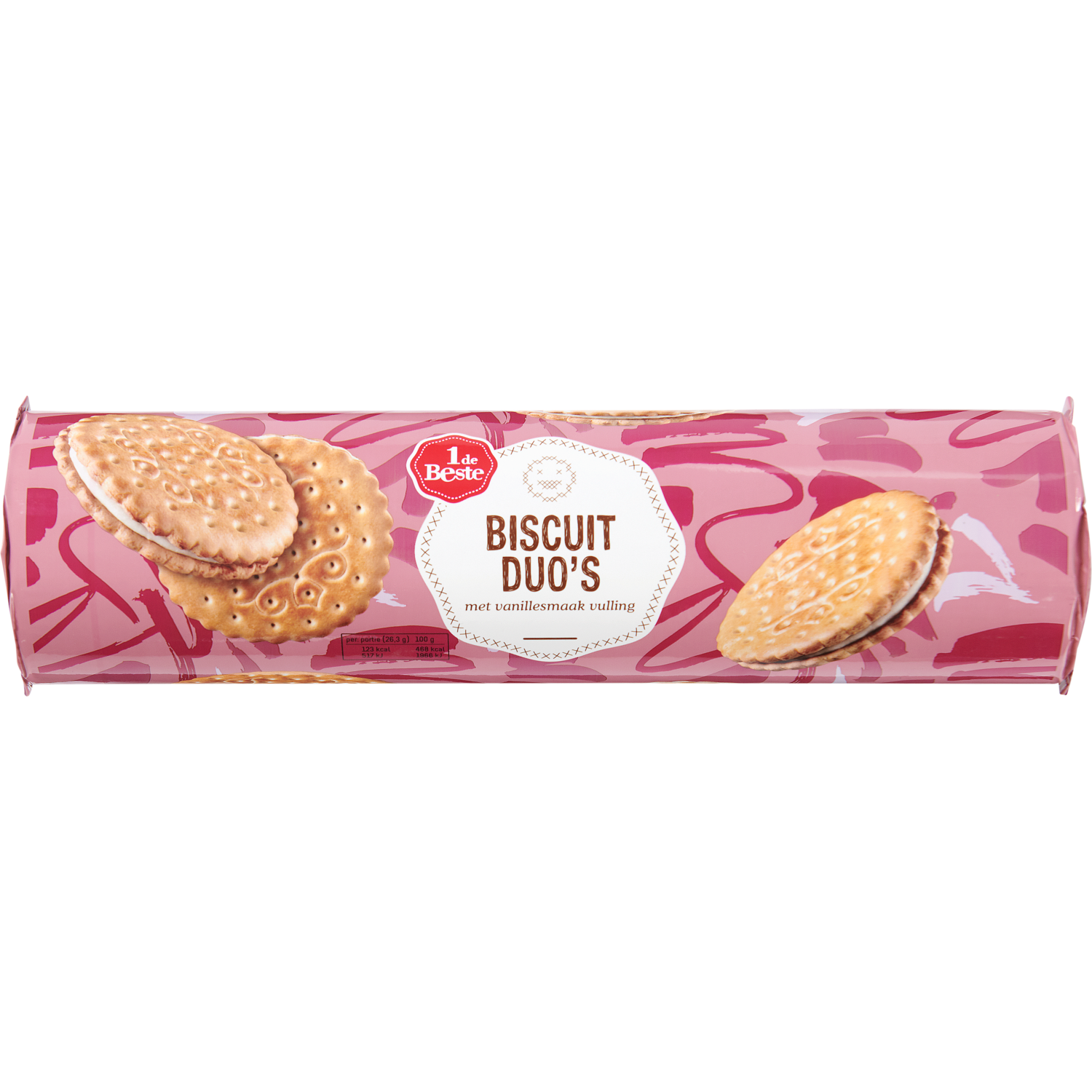 1 de Beste Biscuit duos vanille