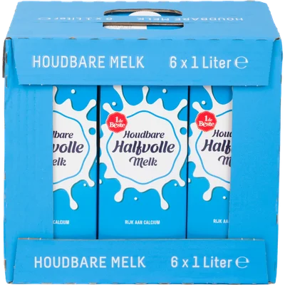 1 de Beste Houdbare halfvolle melk 6 stuks