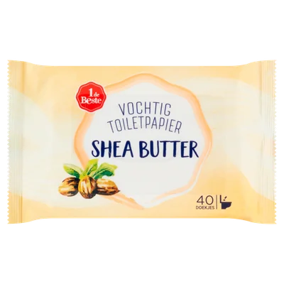 1 de Beste Vochtig toiletpapier verzorgend 40st