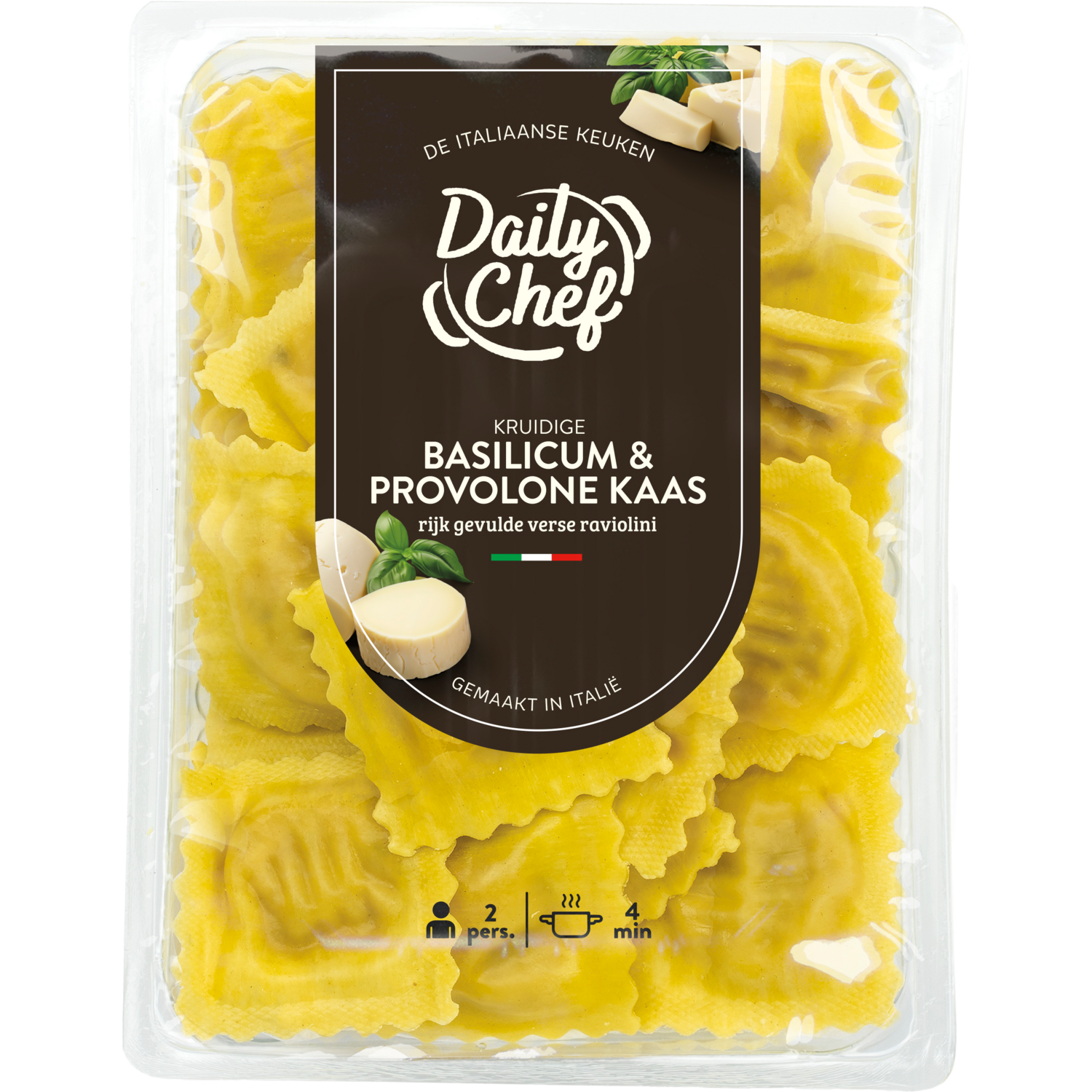 Daily Chef Raviolini provolone basilicum