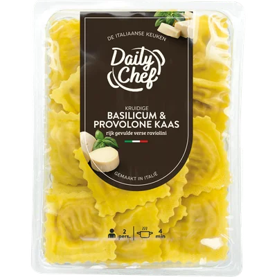Daily Chef Raviolini provolone basilicum