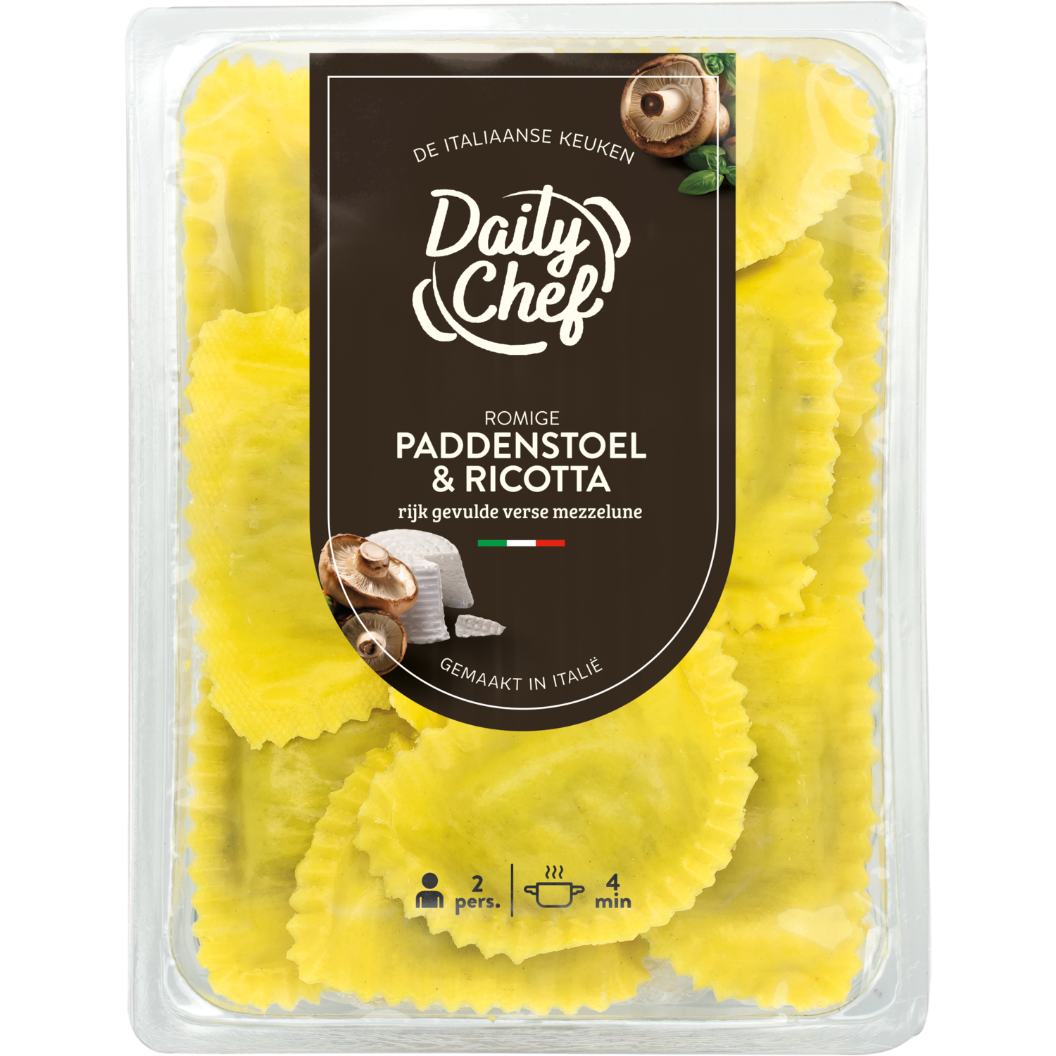 Daily Chef Mezzelune bospaddestoelen