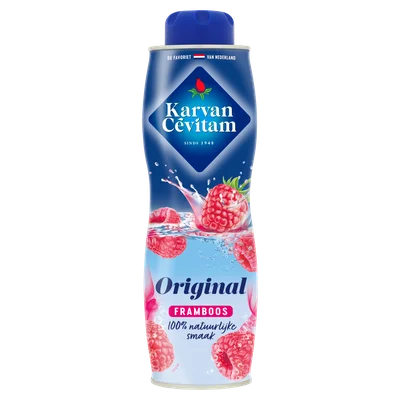 Karvan Cevitam Limonadesiroop framboos