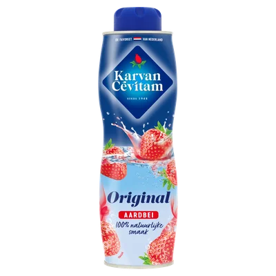 Karvan Cevitam Limonadesiroop aardbei