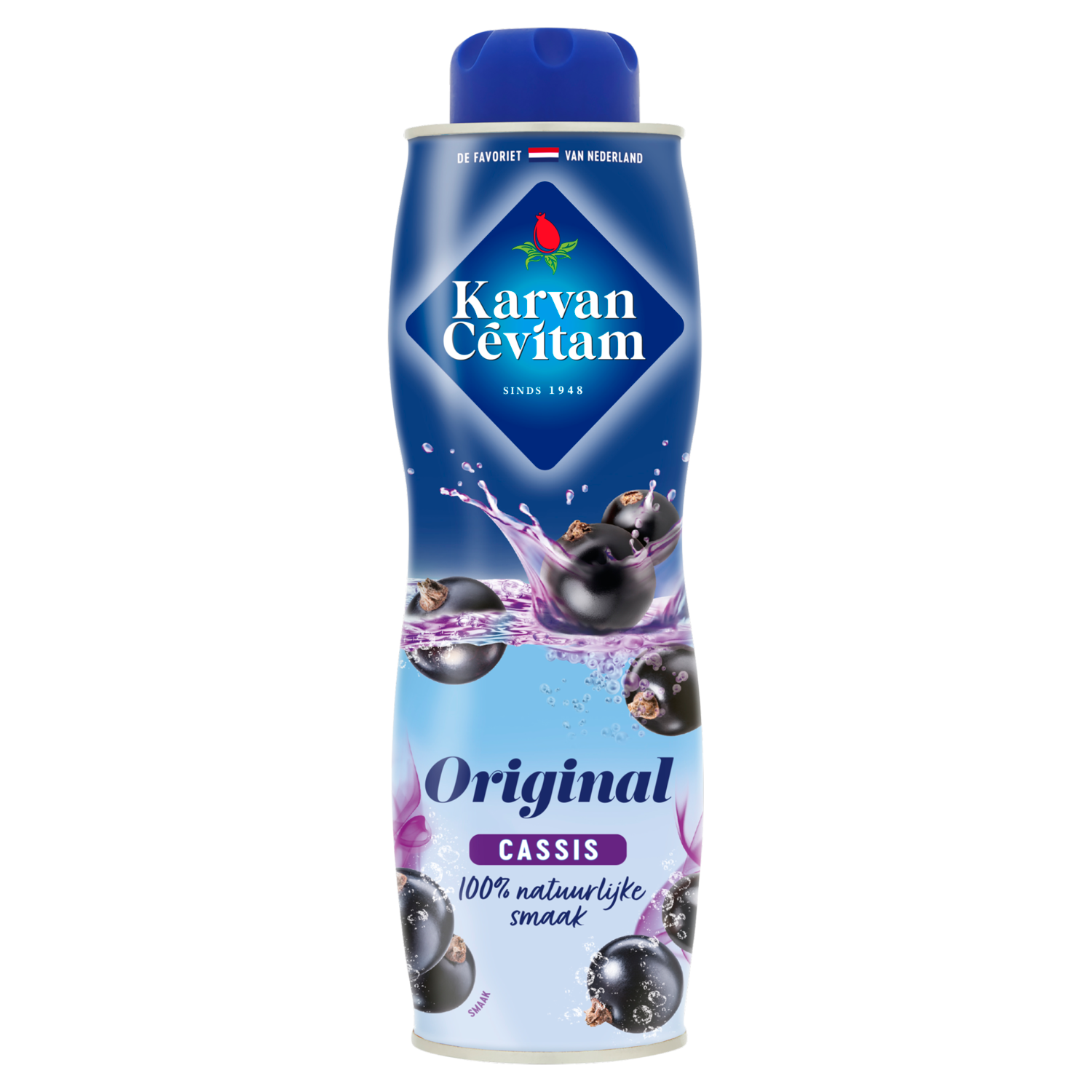 Karvan Cevitam Limonadesiroop cassis