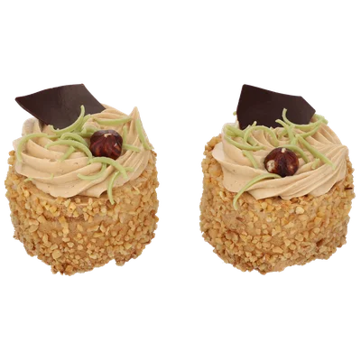 Hazelnoot cremegebakjes