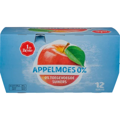 1 de Beste Appelmoes zonder suiker