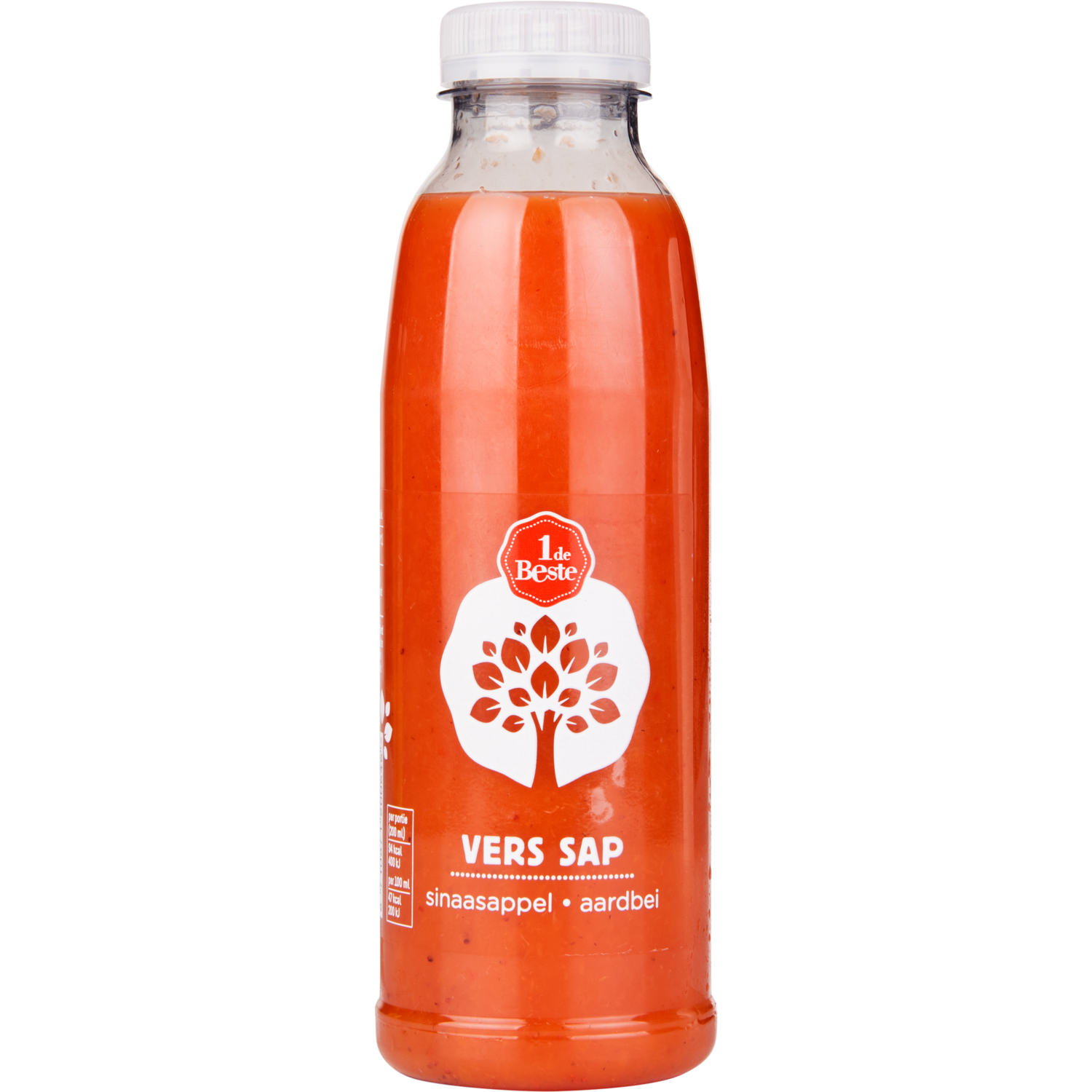 1 de Beste Vers sap sinaasappel-aardbei
