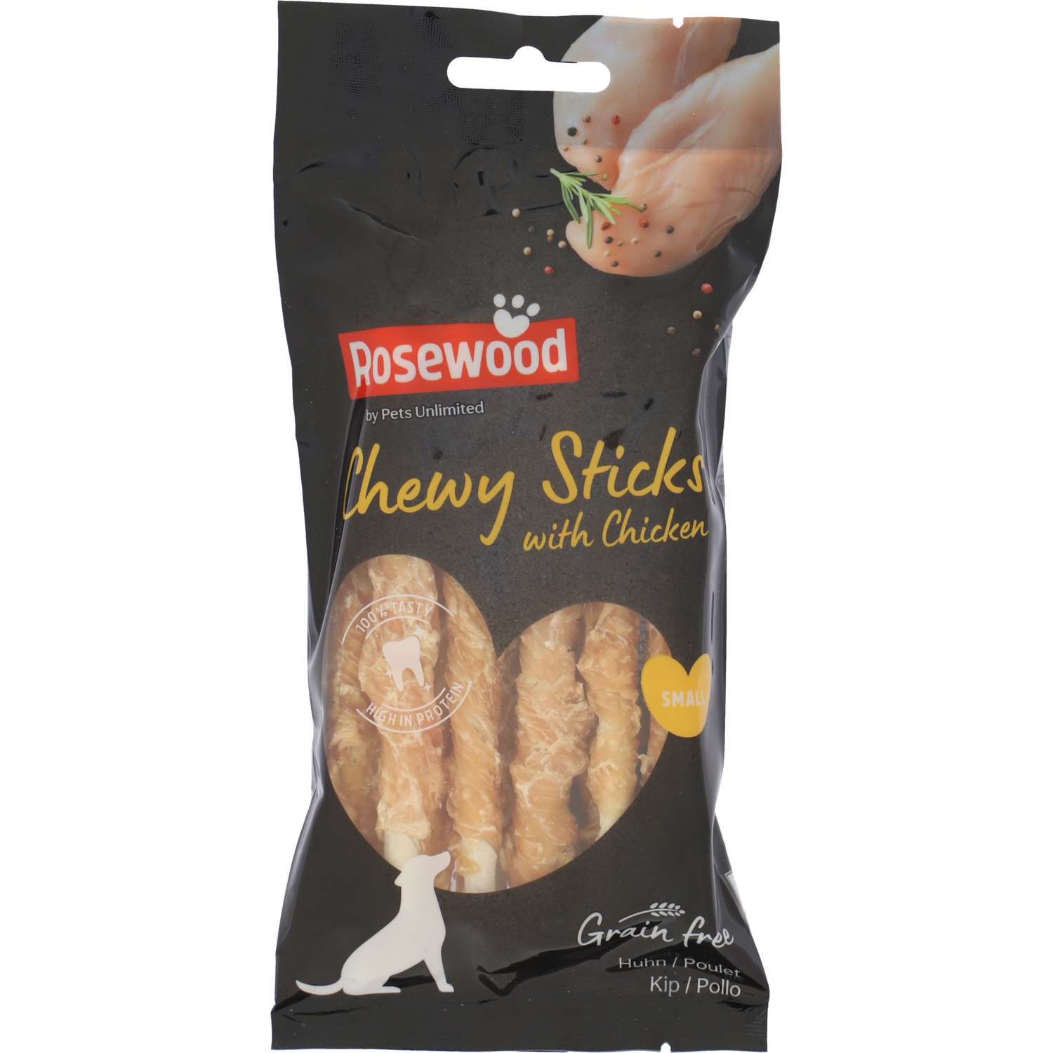 Pets Hondensnacks chewy sticks chicken 10 stuks