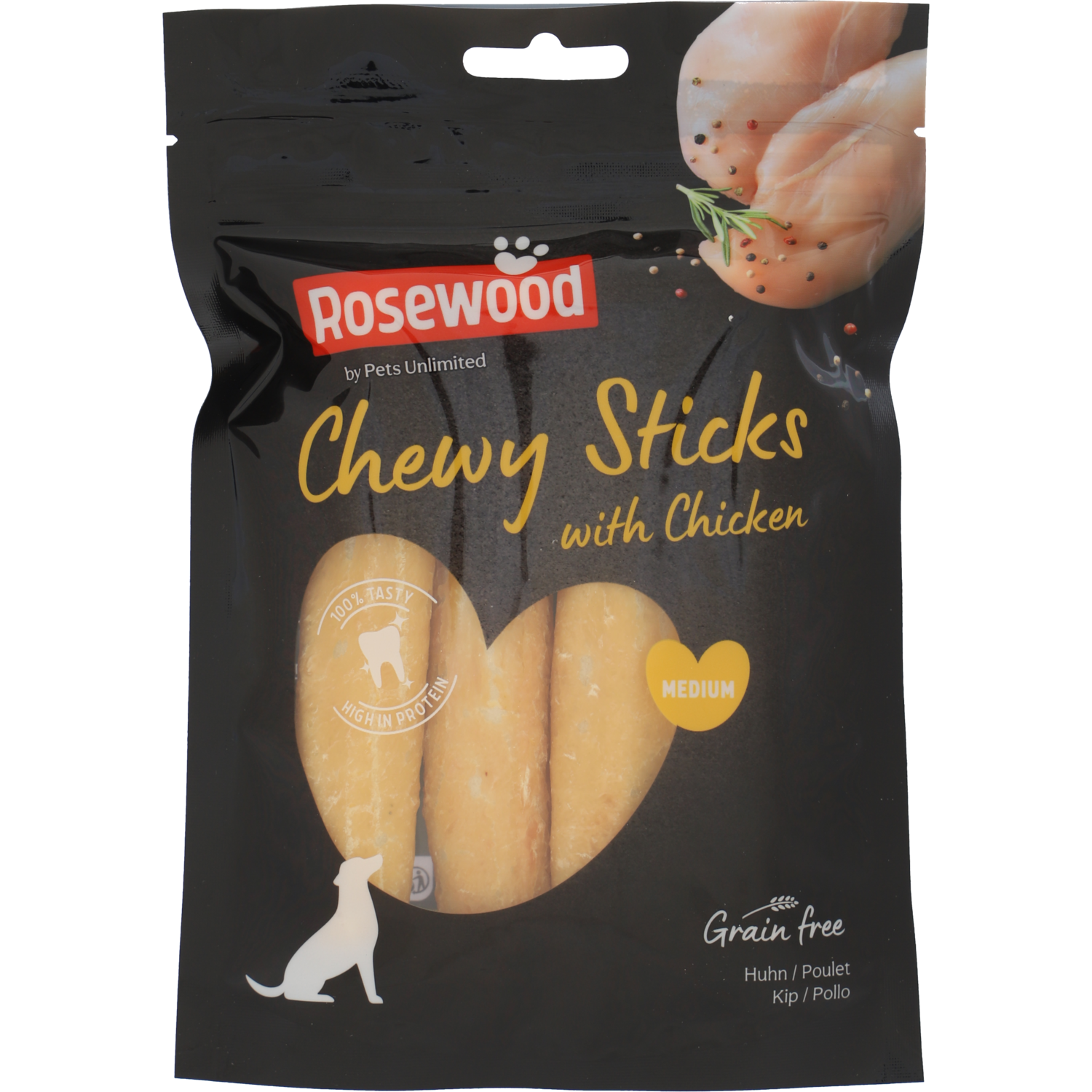 Pets Hondensnacks chewy stick chicken