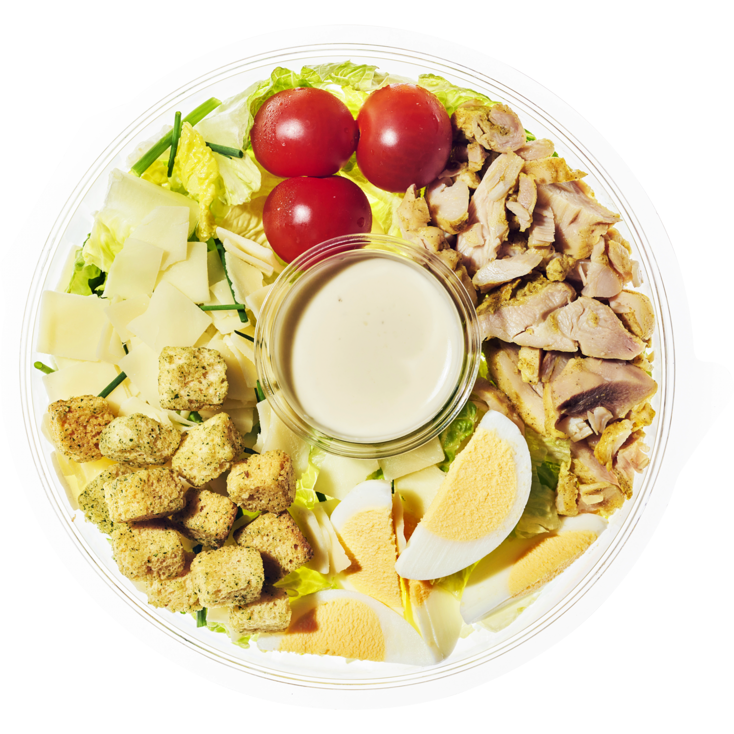 Healthy Hand Salade caesar