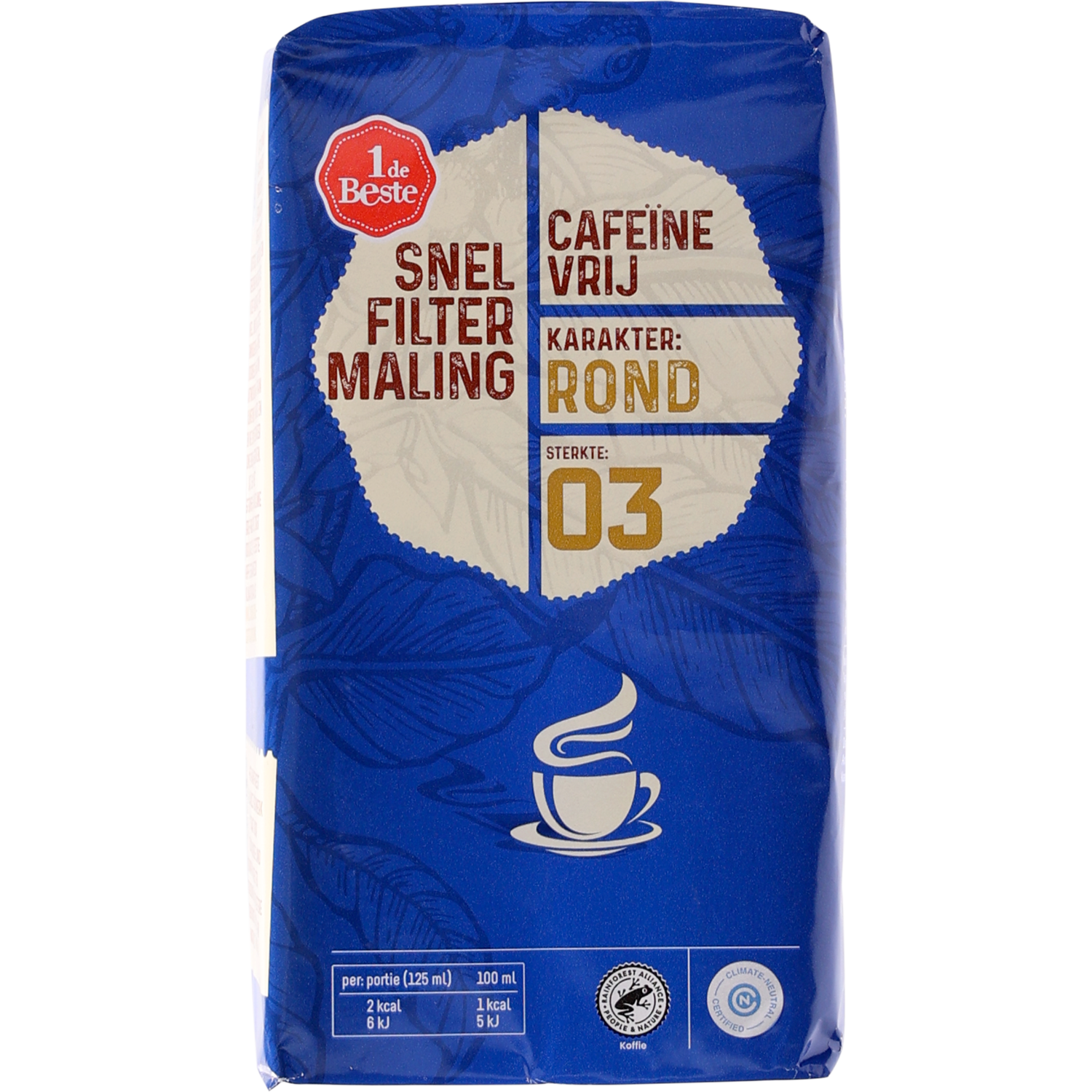 1 de Beste Filterkoffie roodmerk