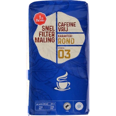 1 de Beste Filterkoffie roodmerk