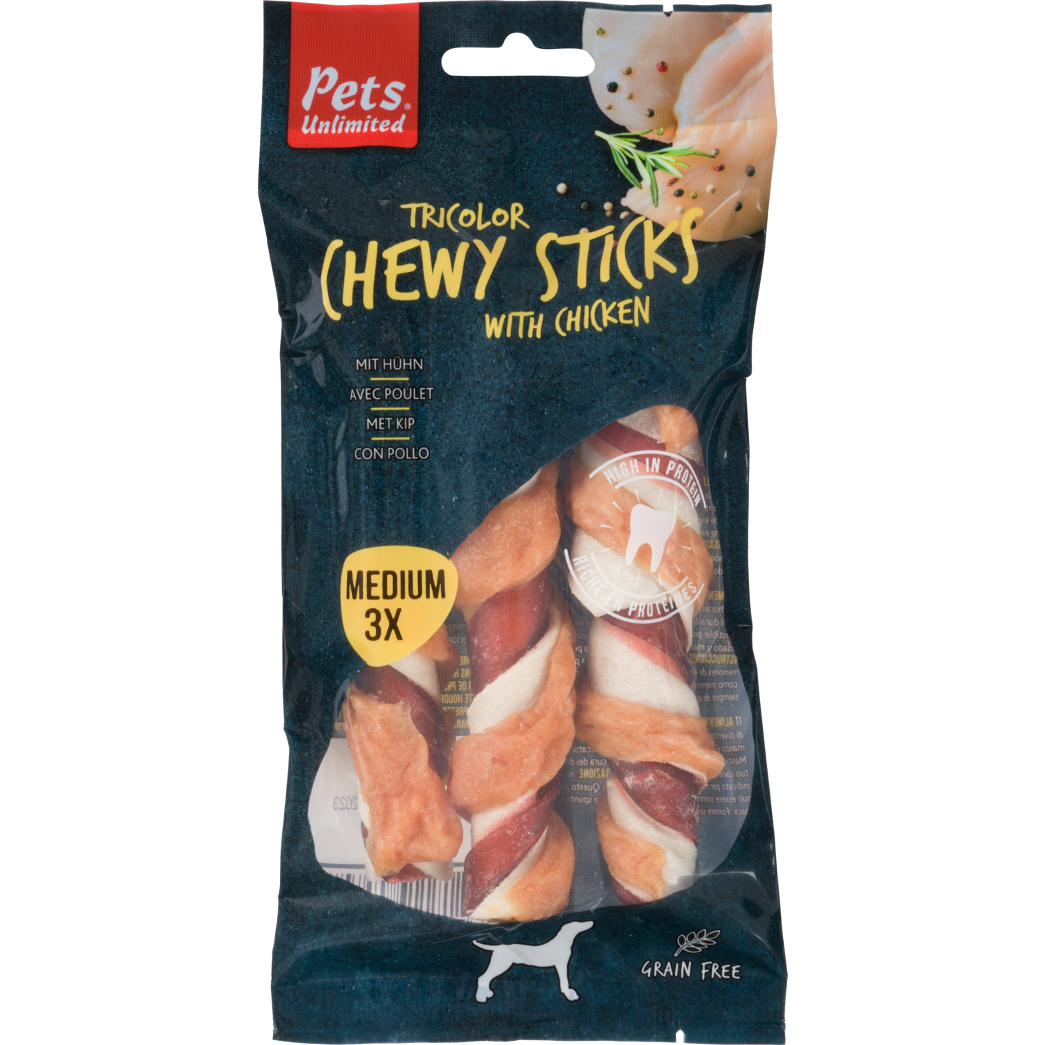 Pets Trio sticks medium
