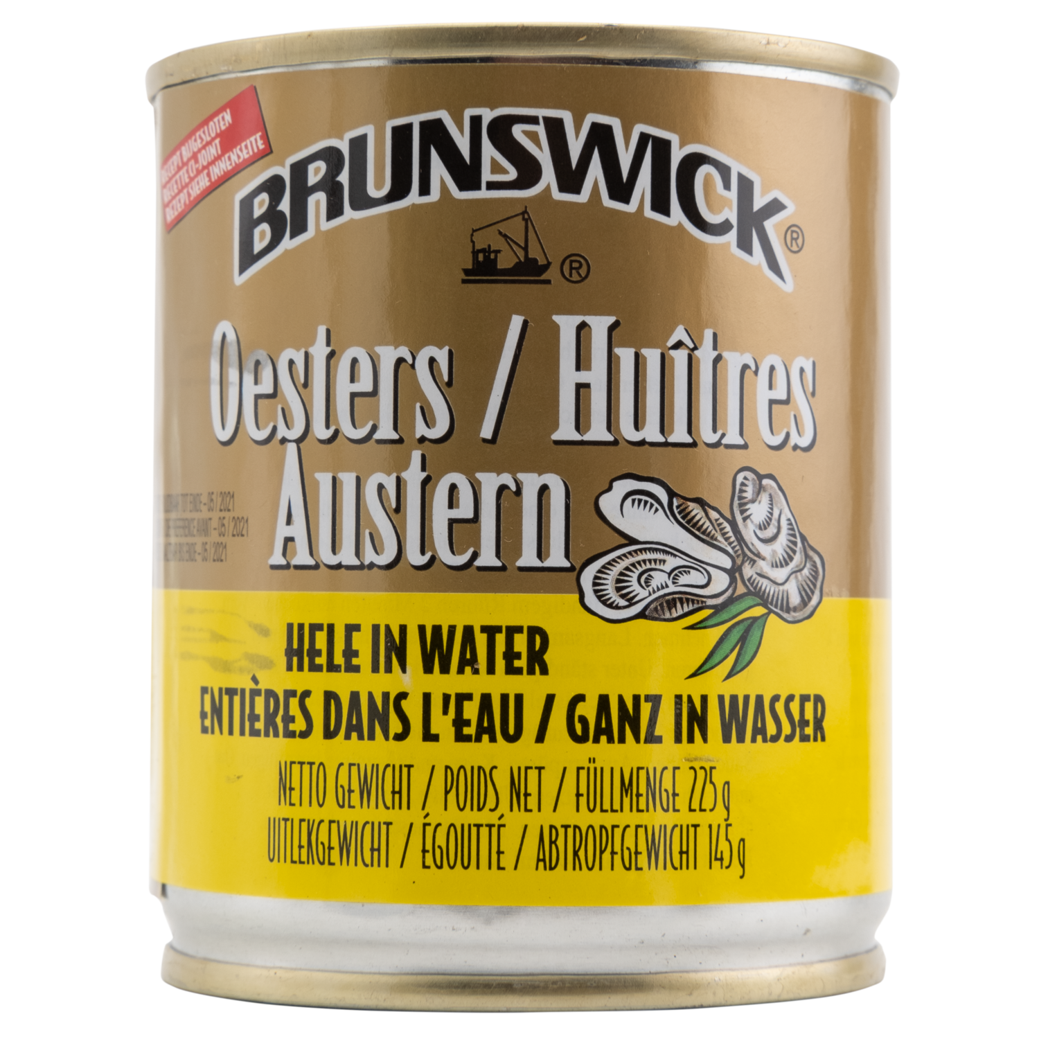Brunswick Oesters naturel