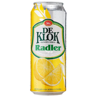 De Klok Radler citroen