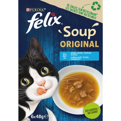 Felix Kattensoep vis selectie