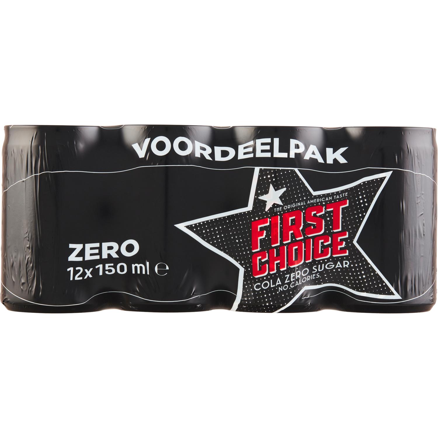 First Choice Cola Cola zero sugar 12x15 cl