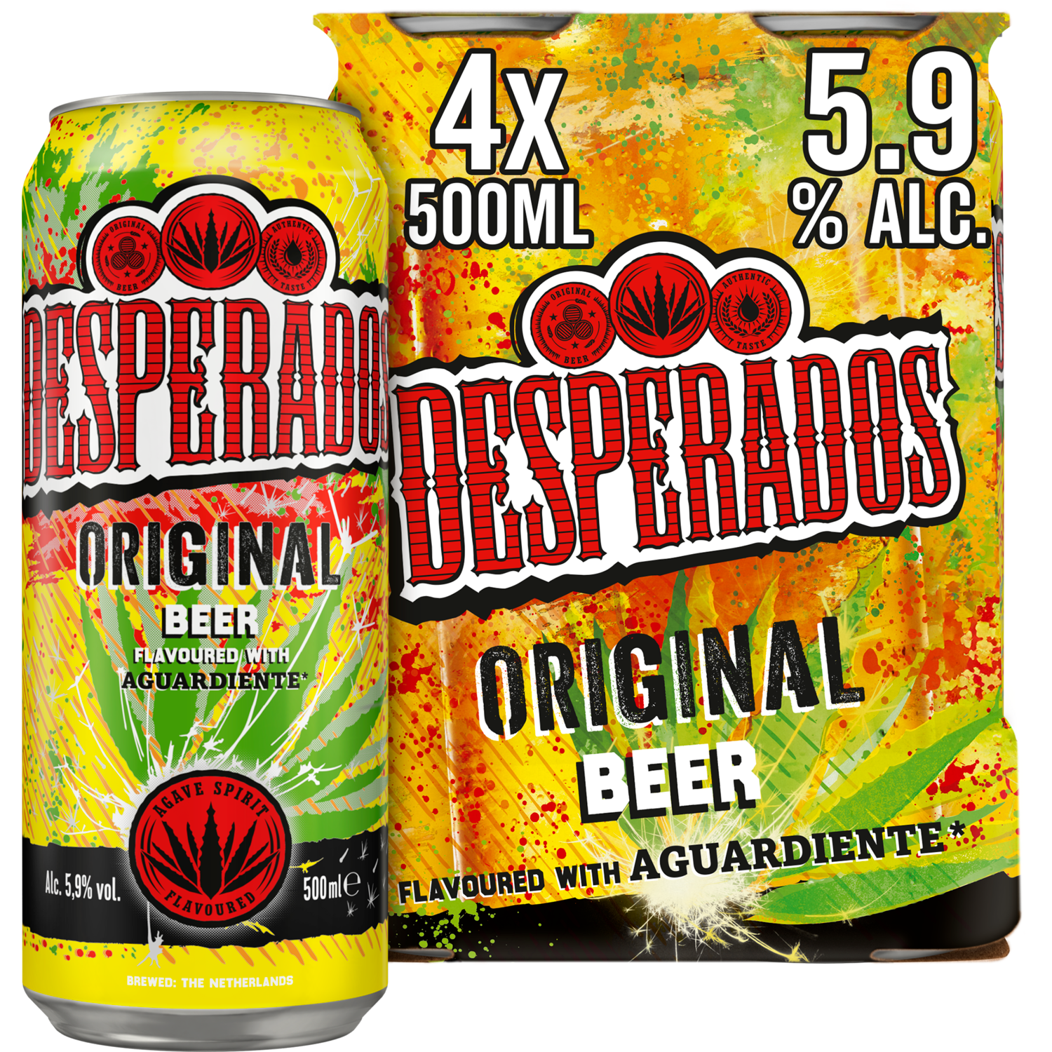 Desperados Tequila flavoured 4 x 50cl