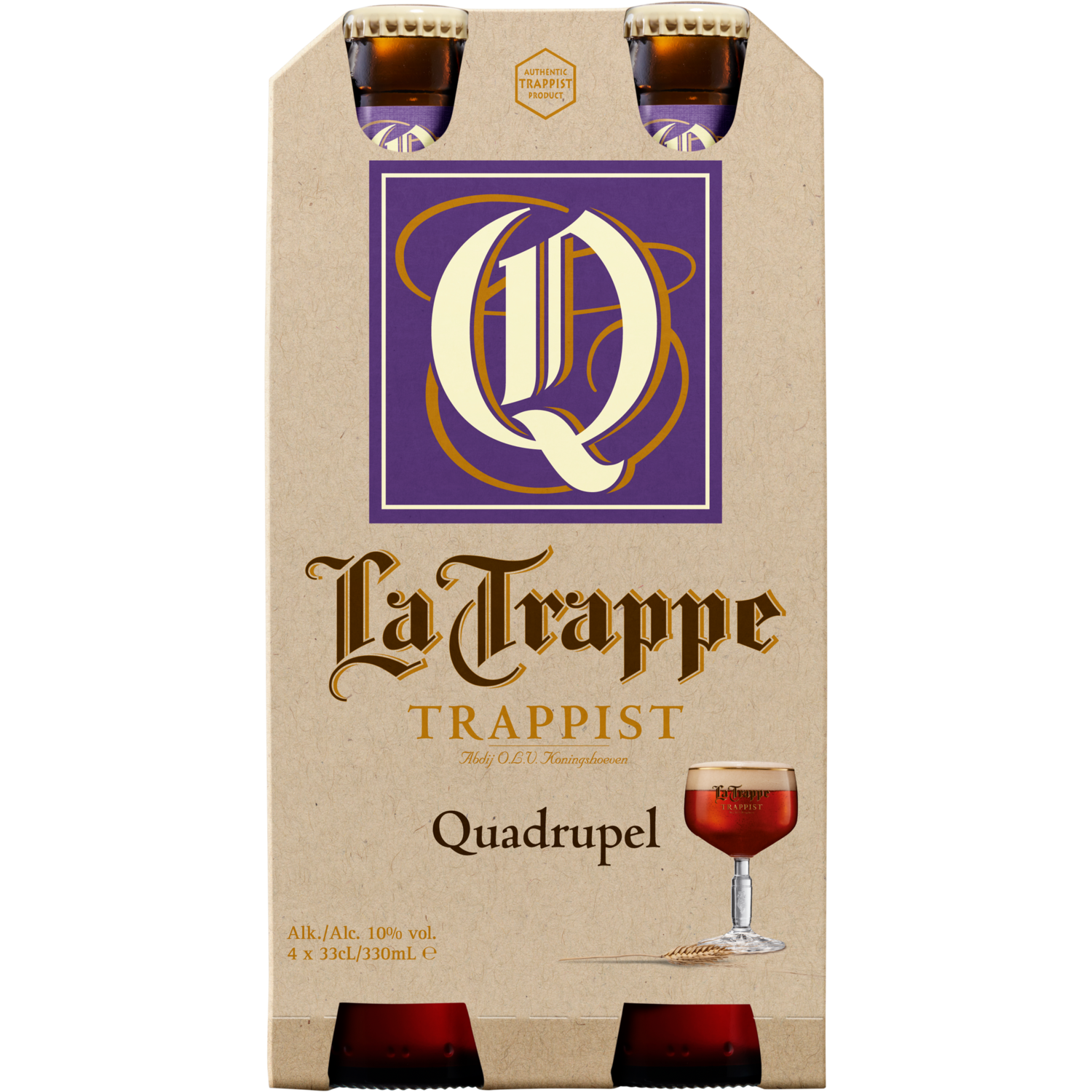 La Trappe Quadrupel 4x30 cl
