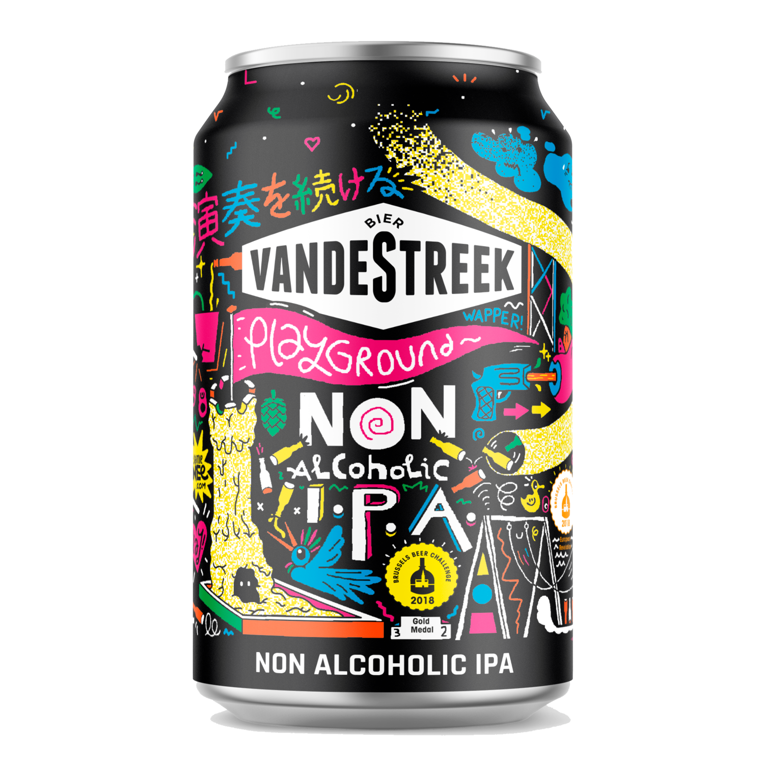 VandeStreek Playground ipa alcoholvrij