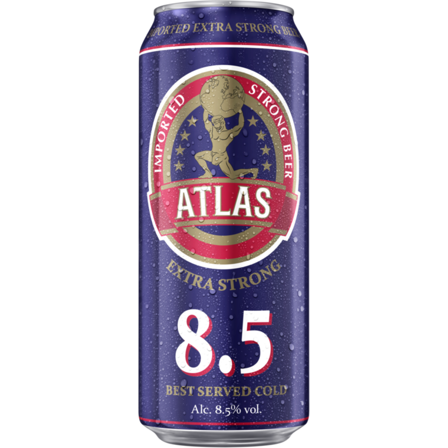 Atlas 8.5 extra strong beer