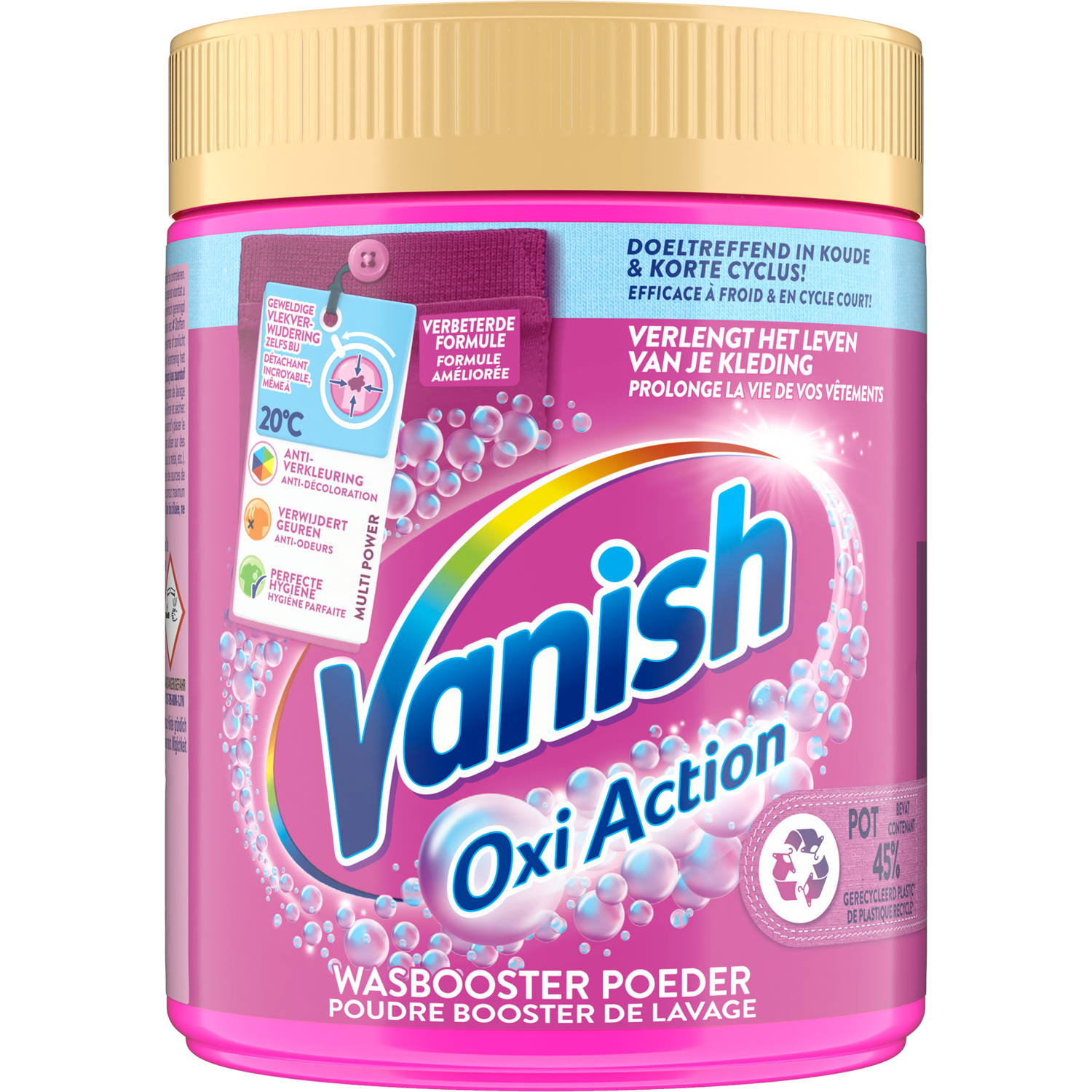 Vanish Wasmiddelversterker white