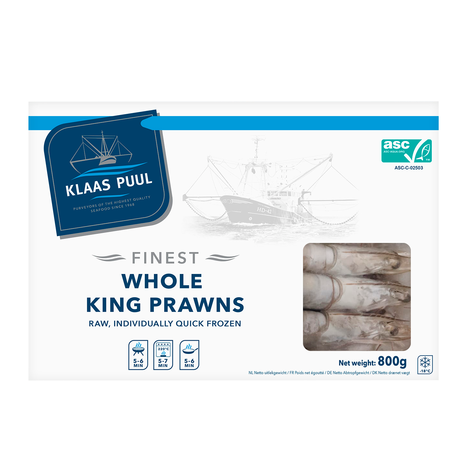 Klaas Puul Garnalen vannamei hoso